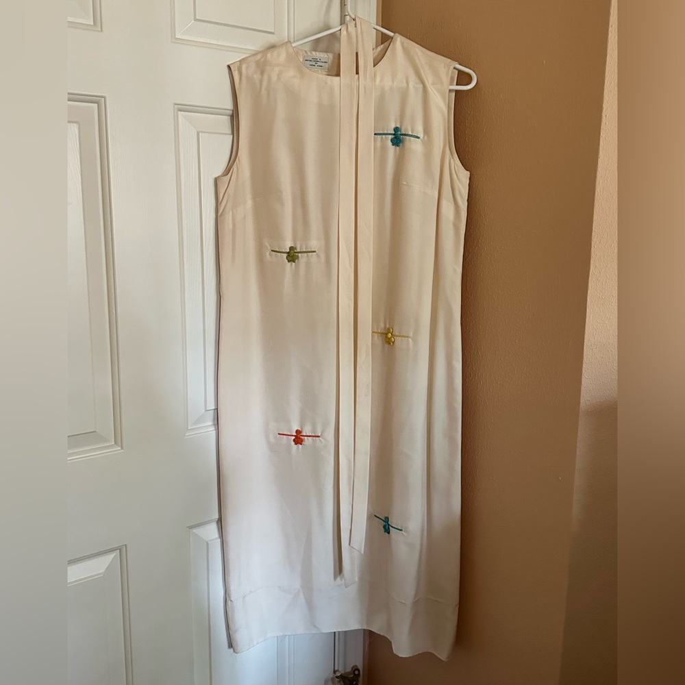 Vintage Made in British Crown Colony of Hong Kong Dress Size 16